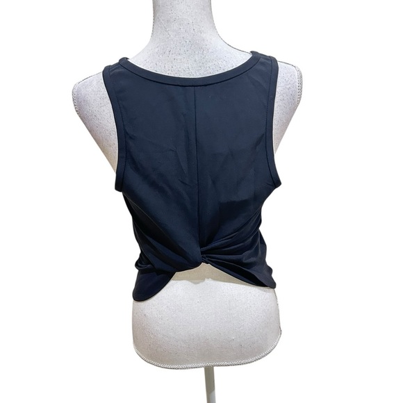 NWT Rachel Comey New York Verbena twisted knot back Black Tank Top size 6 - Picture 2 of 9